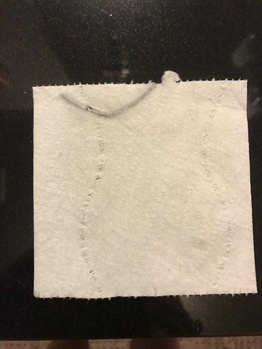 burgerpundit's tweet photo. Hey @GeorgiaPacific! Any insight into this weird piece of plastic embedded in my triple-ply? https://t.co/TCU28cTSps