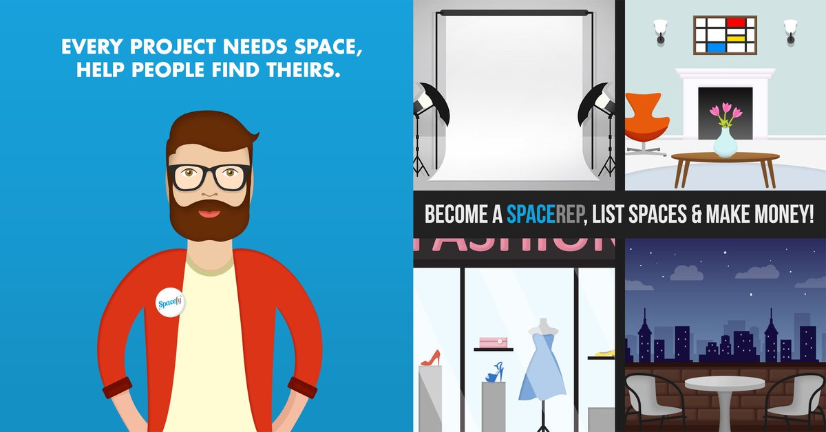 Villainie's tweet photo. Get paid to list #rentable spaces for #events with Spacefy. #EventManagement #eventmarketing #Atlanta #Toronto #LA https://t.co/8Ni8g9wEDU https://t.co/gr86zct0gY