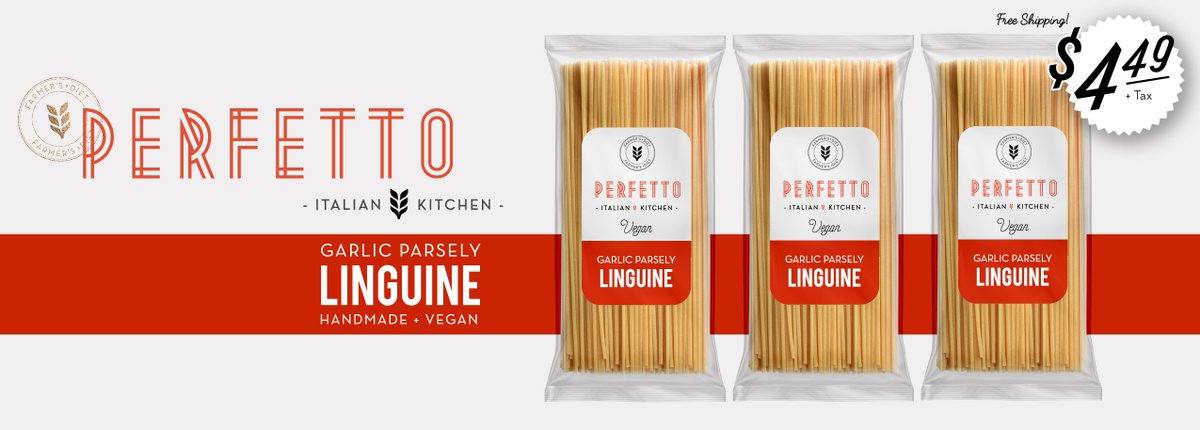 FarmersDiet's tweet photo. We’ve got #NationalPastaDay in the bag with our homemade garlic parsley linguine. Get it, make it, share it!  https://t.co/qOCqR3f5pD https://t.co/p6x5O93t73