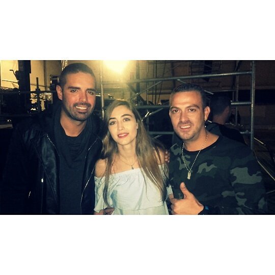 MaiteRuzafa's tweet photo. Super contenta y encantada de conocerles! ✌😍🎤#Impresionante #Los mejores @LosRebujitos https://t.co/zAFBzVzN5x