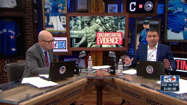 Sportsnet's tweet photo. .@timandsid: Jose Bautista's 'circumstances' comments are weak https://t.co/LgjOgPlUBC https://t.co/hzIoWThtcU