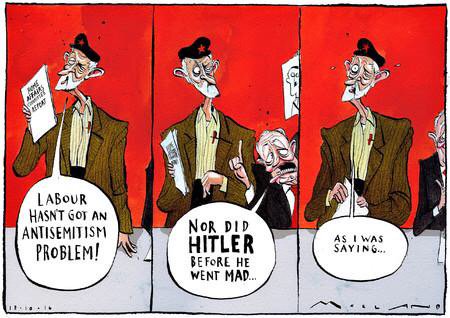 Image result for Corbyn antisemitism cartoons