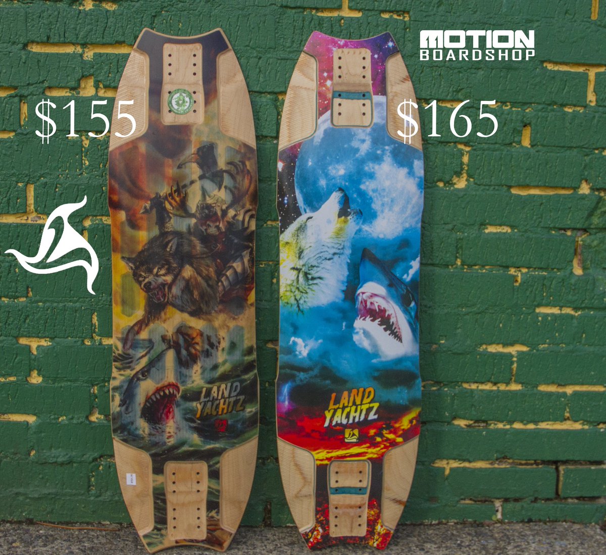 MotionBoardshop's tweet photo. @Landyachtz Wolf Shark is an all around great deck for downhill and freeride! Plus the hollow-tech construction makes it crazy lightweight. https://t.co/yQAVHLmEaZ