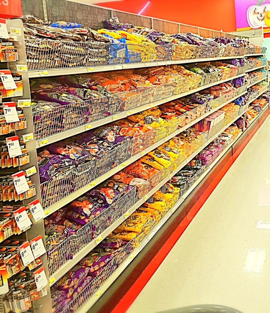 Simeone044's tweet photo. Getting it ALL out there for our guests this Halloween! T-0918's candy game going strong! #trickortreat  @PaulJJaeger @JoltinJoeM https://t.co/7U2HQV7rYz