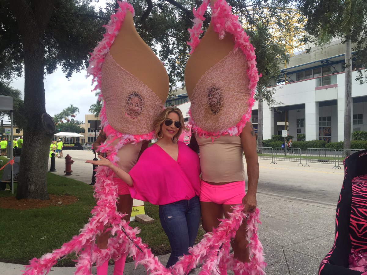lmartinez7's tweet photo. You can never have too much breast.  Watch @decodrive &amp; see more #tata fun at @Glam_A_THON #BreastCancerAwarenessMonth https://t.co/LltulF9P40