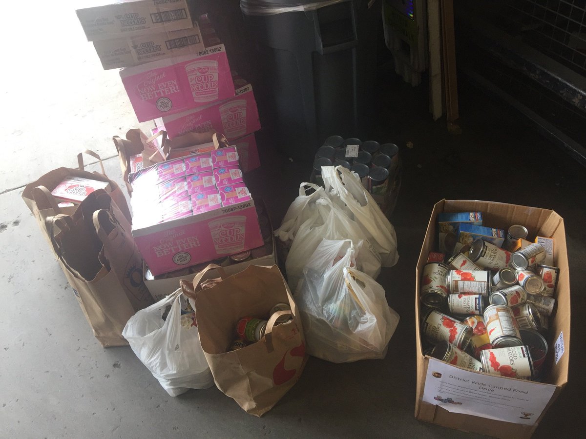 275lbs. Of food donated by the Seattle Twilight!!  #SeaWaTPride