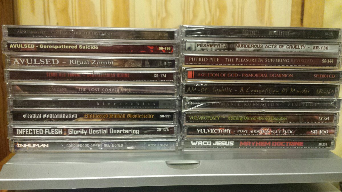 Catalog update on 10-17-2016 at comatosemusic.com  . Buy 3 CDs &amp; get 1 additional CD FREE! BLASPHEMER 'Ritual Theophagy' is out now!