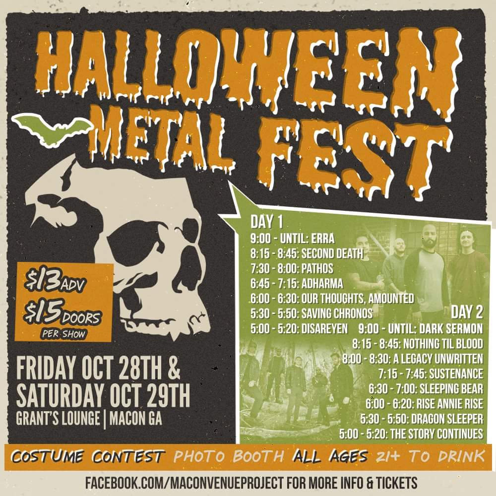 MaconVenue's tweet photo. Less than 2 weeks away! Who are you excited to see? #HalloweenFest #maconvenueproject #MaconGeorgia #macon https://t.co/b2pV3eY8GQ
