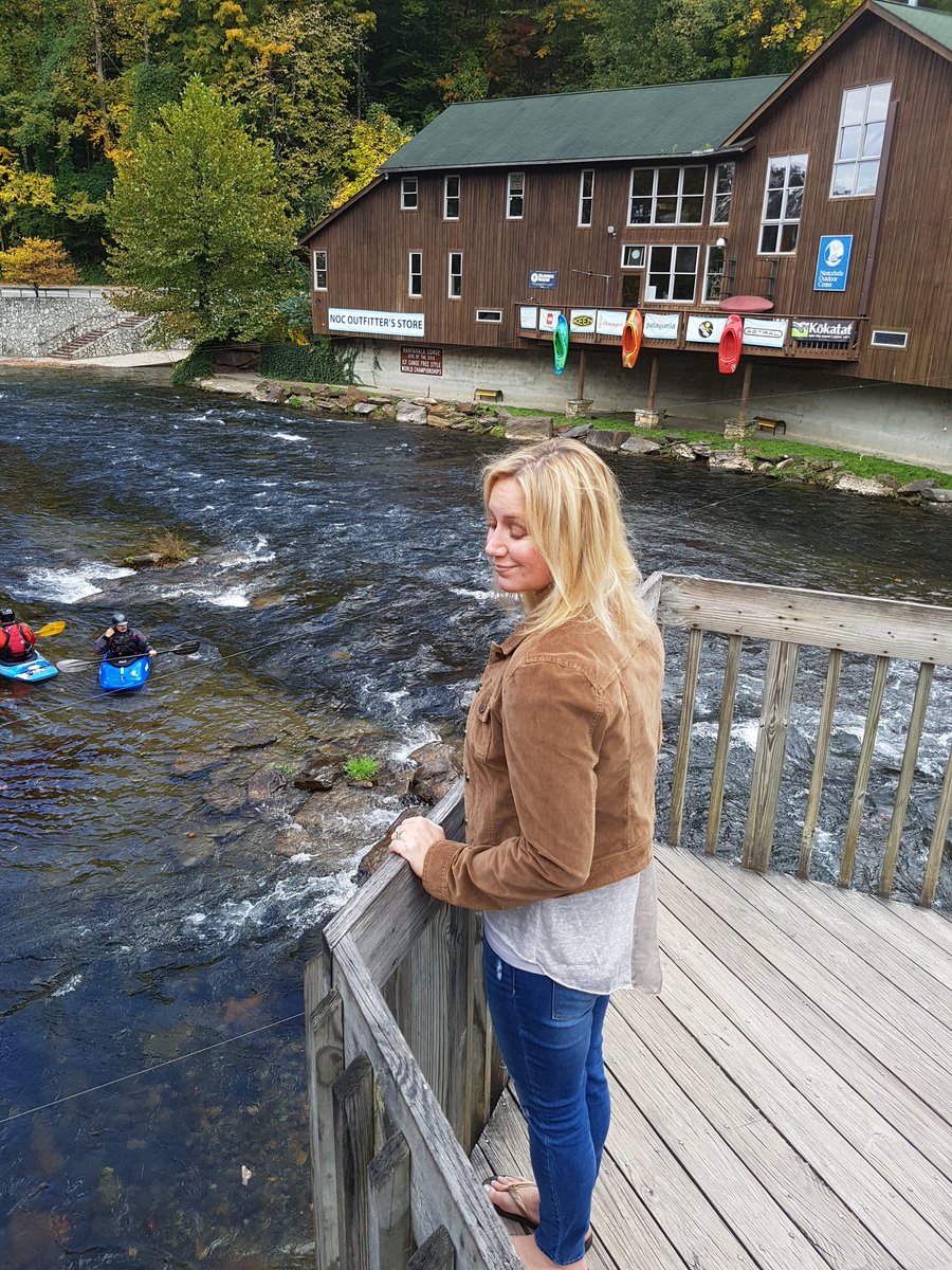 mrfome's tweet photo. Heidi and I at Nantahala Forest watching the rafting and having lunch in North Carolina great day with my honey https://t.co/I7cbgn1AgX