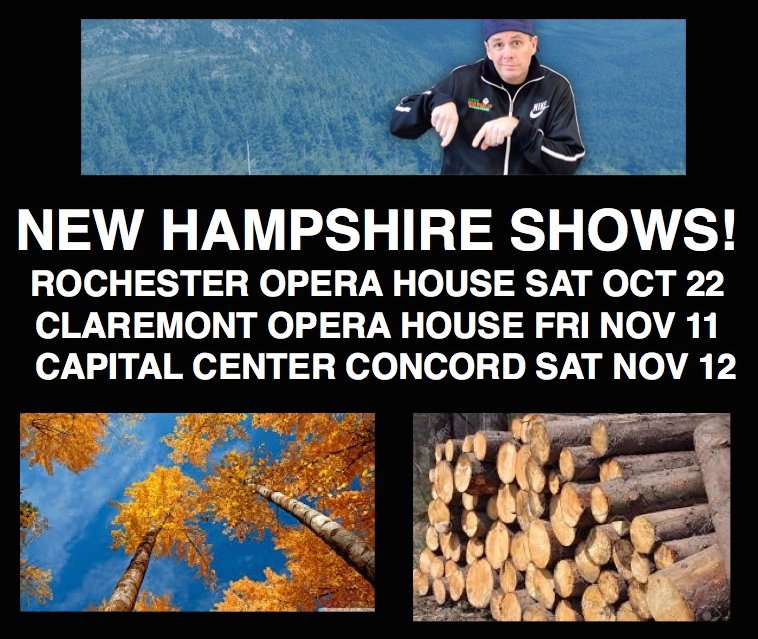 bobmarleycomedy's tweet photo. My NEW HAMPSHIRE SHOWS START this WEEK @RochesterOpera House!
Saturday October 22!
Tickets at...
https://t.co/4Nocf7d5dM https://t.co/JyViUL673D