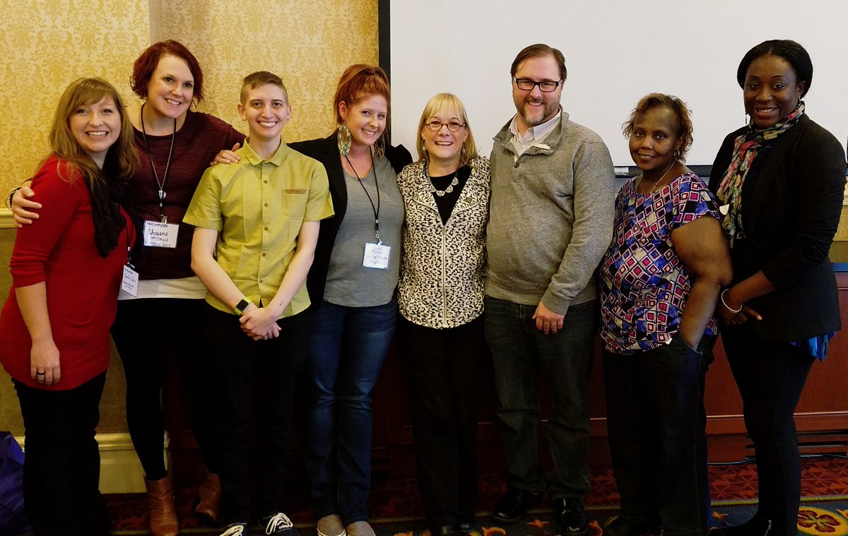 jennfreitag's tweet photo. Transgressive Narratives panel from yesterday. These folks are amazing. #osclg #osclg2016 https://t.co/CxOo4f6Gni