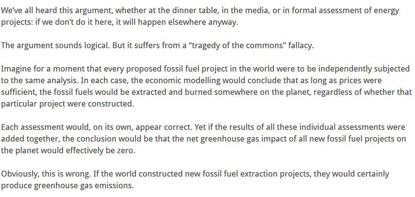 The "tragedy of the commons" fallacy in assessments of the climate impact of new energy projects like pipelines vancouverobserver.com/opinion/can-ca…