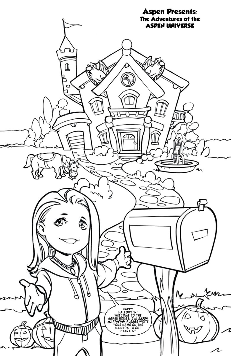 halloweencomic's tweet photo. ADVENTURES OF THE @AspenComics UNIVERSE! Available to pick up at participating comic shops for #HCFest: https://t.co/If9BgsnhY3 https://t.co/8svbGqbeqY