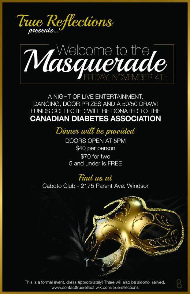 ReflectTru's tweet photo. Tickets on sale now! Message us for details! #Masquerade #Fundraiser #TrueReflections https://t.co/xrUCLUlP0j