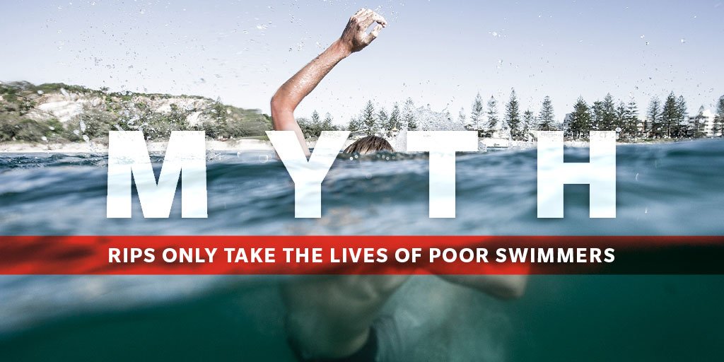 LifesavingNT's tweet photo. FACT: Two out of three people who think they can identify a rip, can’t #dontrisktherip https://t.co/8oDheTst3K