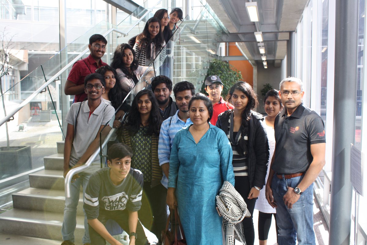 Engineering_MU's tweet photo. #MasseyEngineering had the pleasure of hosting students from Ohnson Grammar School in Hyderabad, India. #International #MasseyUni https://t.co/Nwtj8zN3kh