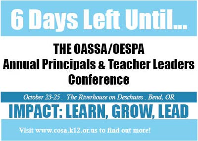 COSALeaders's tweet photo. 6 Days Left until #COSAPrin2016! Are you ready? Register or check out the agenda at tinyurl.cc.cosa.k12 https://t.co/FiBD3wAPGo