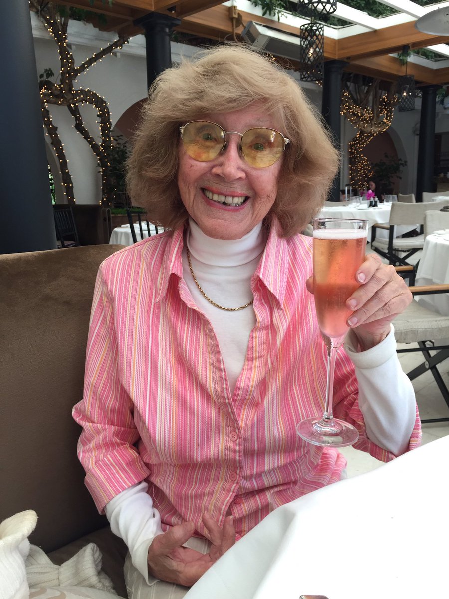TheClassyJr's tweet photo. Celebrating my mother's 94th birthday today! https://t.co/HscRwDF9VA