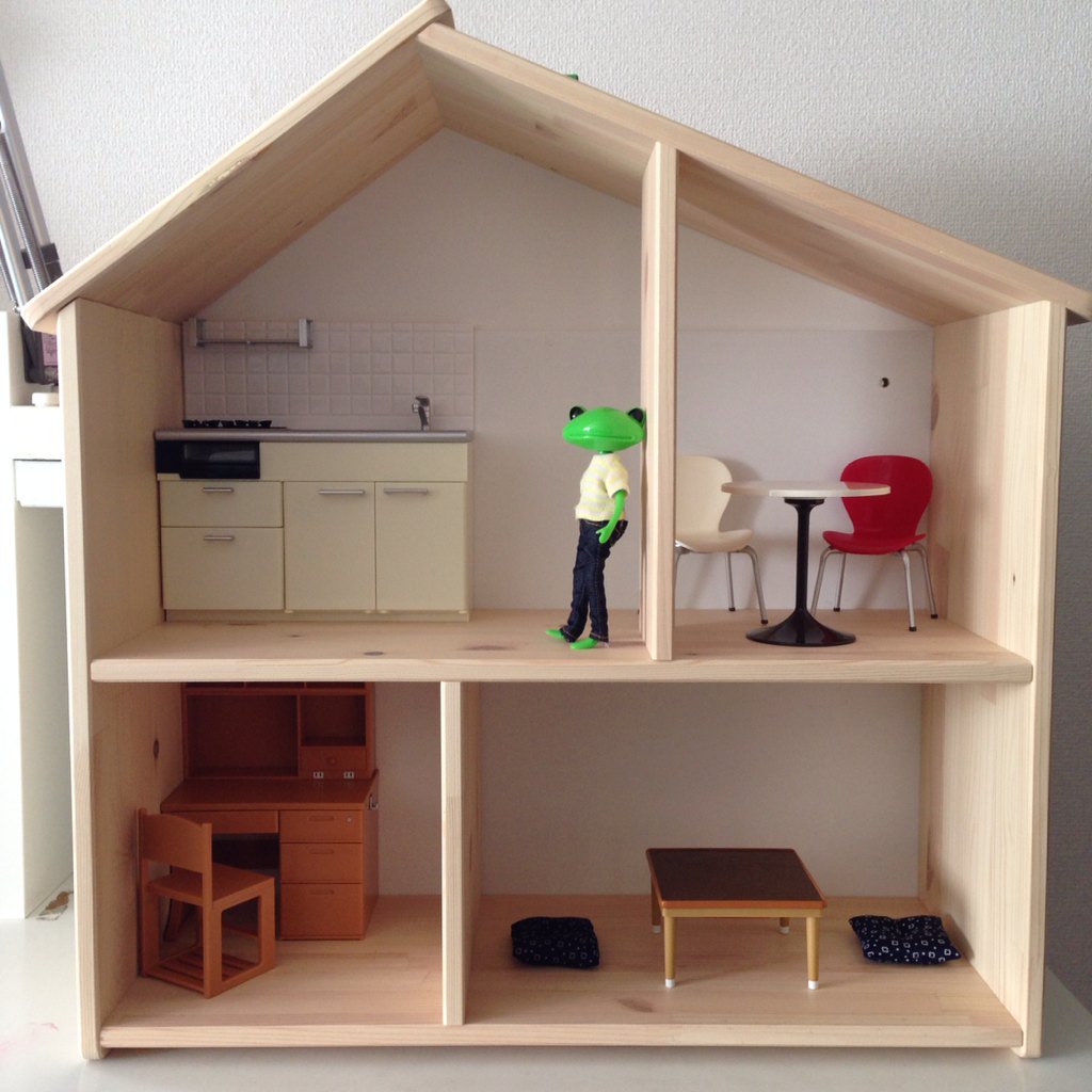 Ikea ドールハウスのサイズ感 Togetter