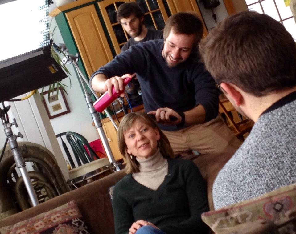 The_Sustainable's tweet photo. #behindthescenes on the set of @The_Sustainable.  All our equipment was plugged into their off the grid home and worked seamlessly https://t.co/Ji7F6O5J5J