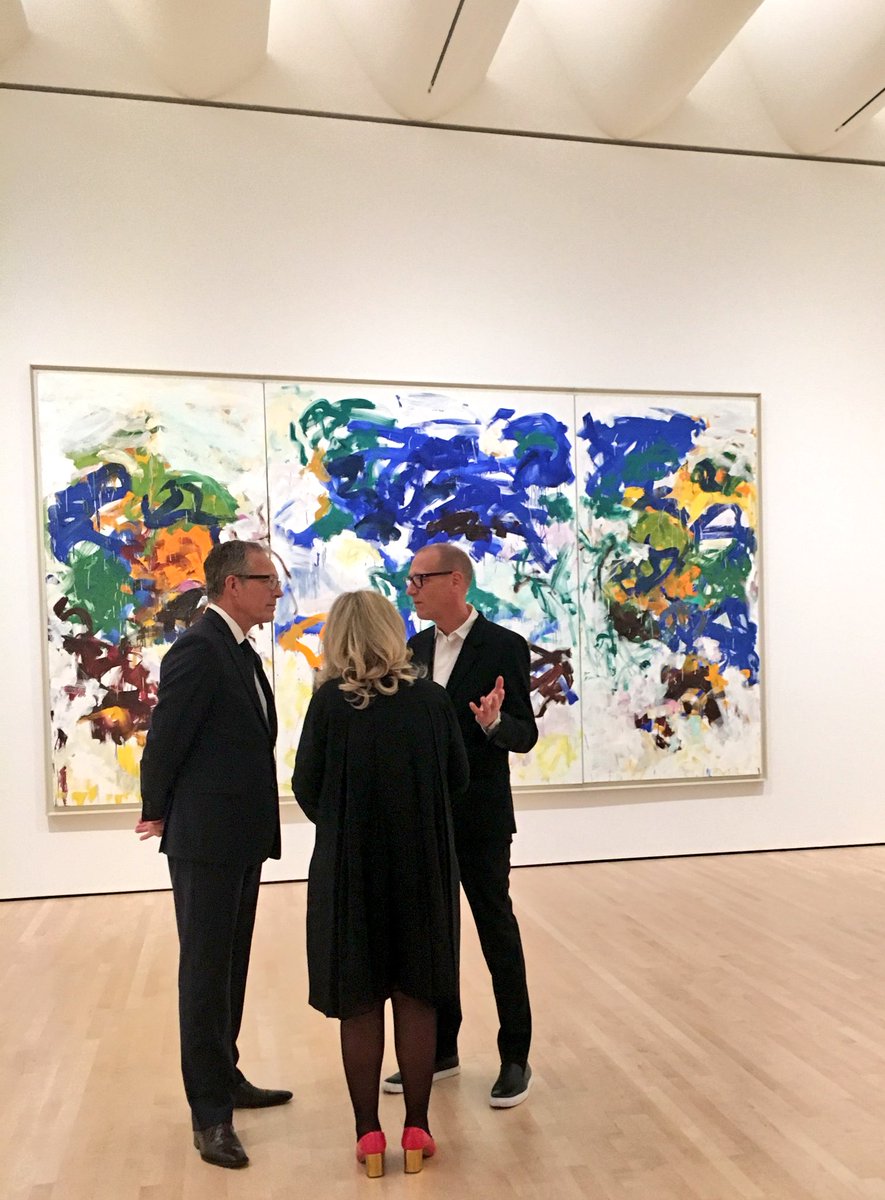 SFMOMA's tweet photo. #CVA16 honoree #ChristianMarclay having a gallery moment before the celebration begins ๐๐ธ https://t.co/Pq8VMNc62b