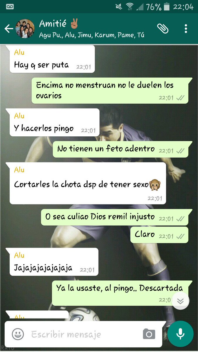 antoerlan's tweet image. Feminazis. #HayQueSerPuta #MatenlosATodos @Alee_Gonzalez03