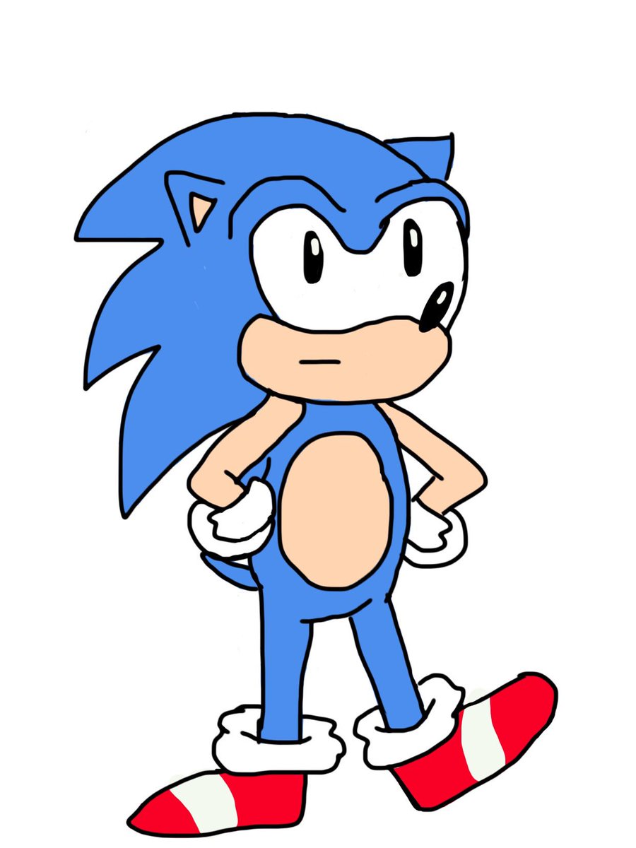 LizzyHedgehog's tweet photo. Anyone else see this as the AOSTH style? Seems it. #SonicTheHedgehog #SEGA #fanability yes still iPhone &amp; finger drawing. https://t.co/AbUyk7mTLy