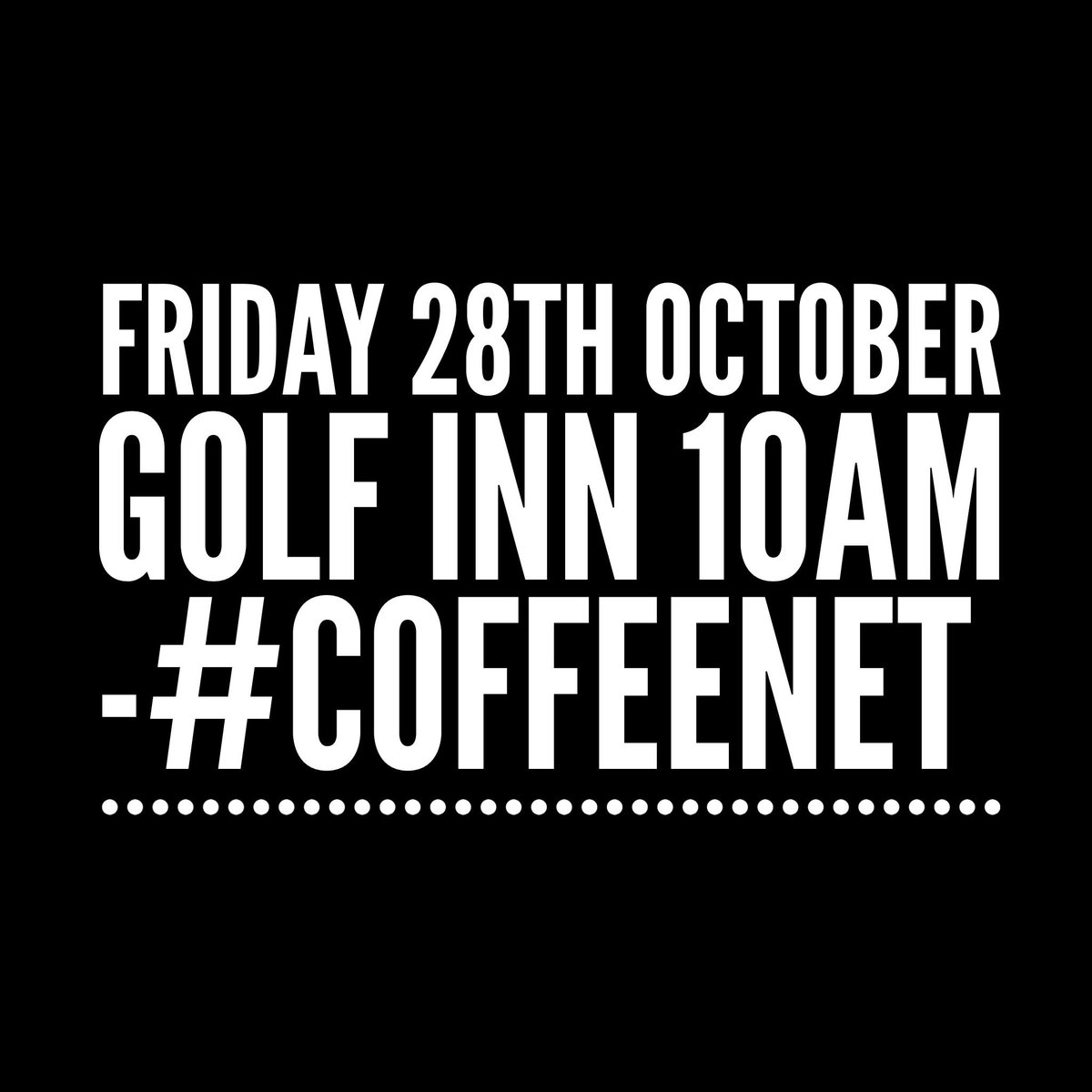 StAndCoffeeNet's tweet photo. All businesses welcome to join us @GolfInnStAndrew #CoffeeNet https://t.co/ItqycQtba7