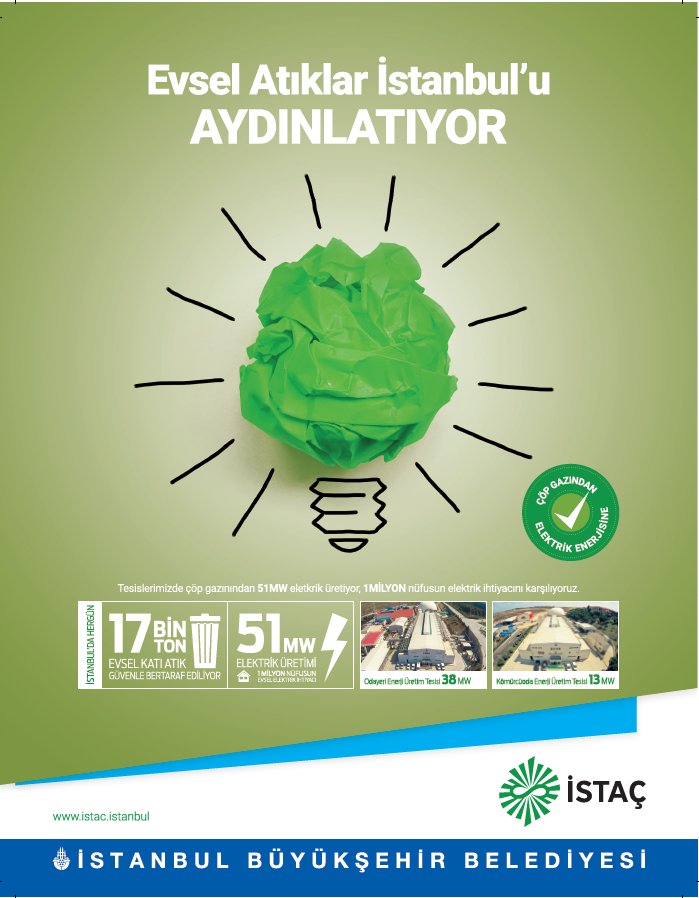 istacistanbul's tweet photo. Evsel Atıklar İstanbul'u Aydınlatıyor
https://t.co/ogE8594U4K https://t.co/A2OUSXxjE9