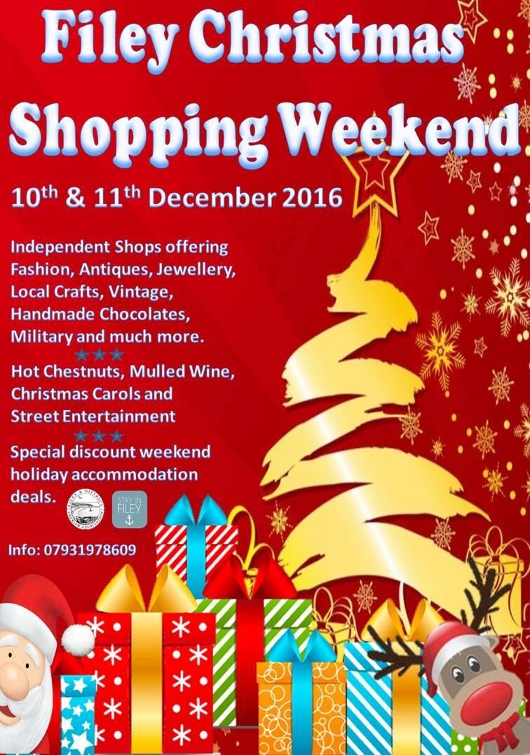 #Filey #Christmas #shopping #weekend grateful for any R/Ts, we have a super high street of local shops...and #Santa is in Filey Bistro 😍