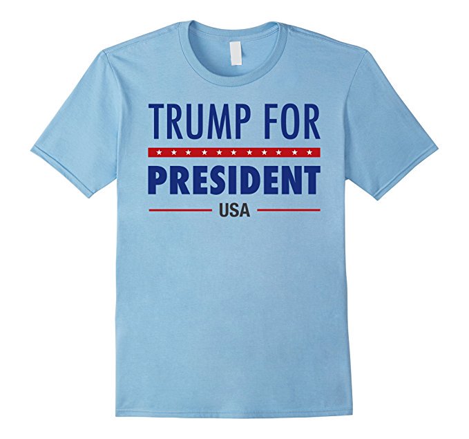 Show Your Support! #Trump for President USA T-shirt (Patriotic Design) amazon.com/dp/B01DN5Y3GA #MAGA #DonaldTrump