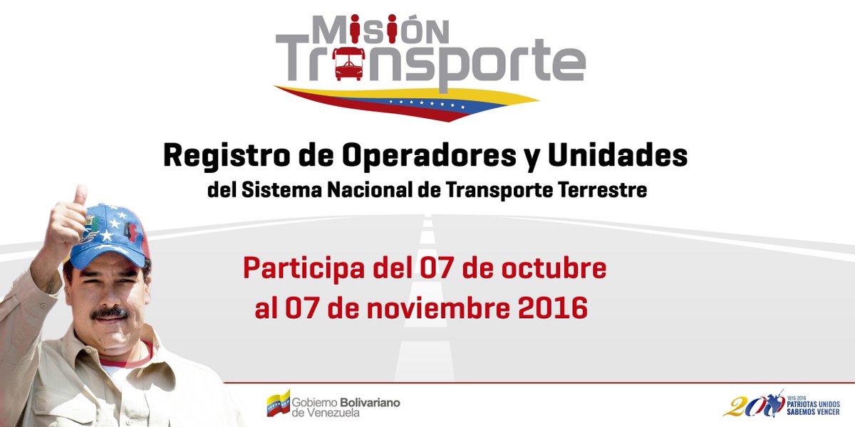 mintransporteve's tweet photo. ¡Nuestra Meta! Promover la inclusión social con el  #RegistroNacional enmarcada en la #MisiónTransporte https://t.co/NYN7hJv8Ol