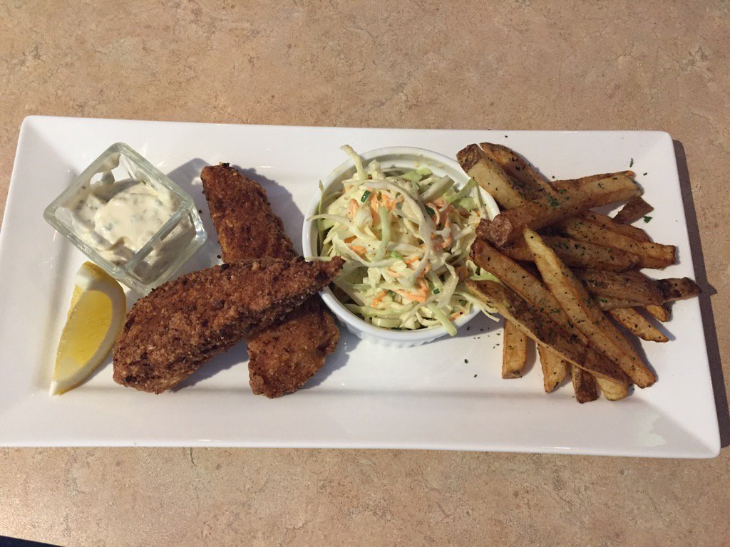 #gf #dairyfree fish n chips 774 corydon this weekend!!