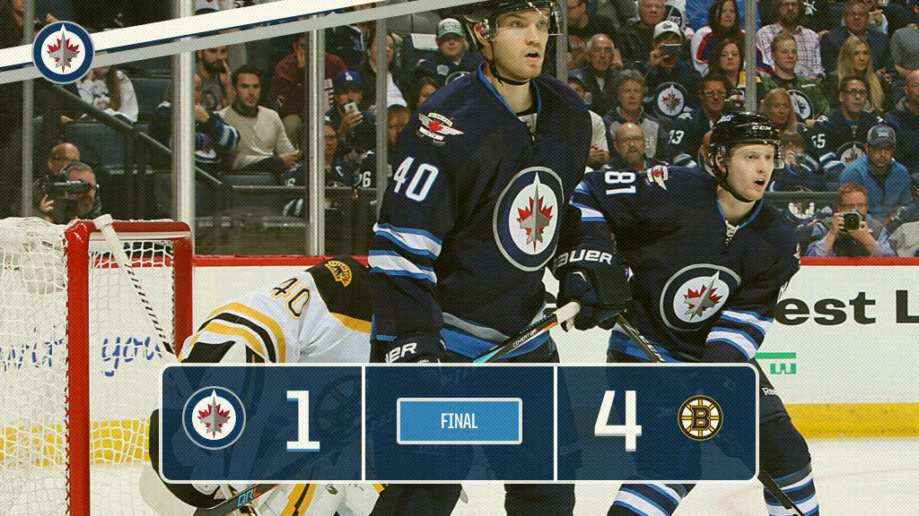 #NHLJets fall 4-1 to Boston. https://t.co/9iwqOk3lcA