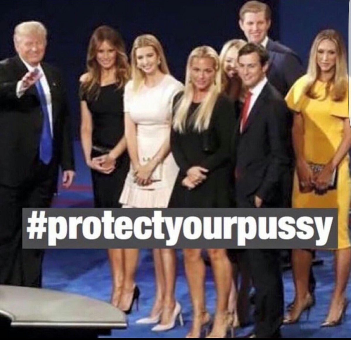 eddieDbarber's tweet image. ATTENTION LADIES!!! #protectyourpussy from evil @realDonaldTrump even his family knows 😅😅😅
