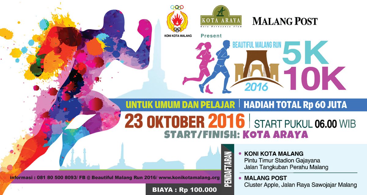 🔍 Beautiful Malang Run 2016