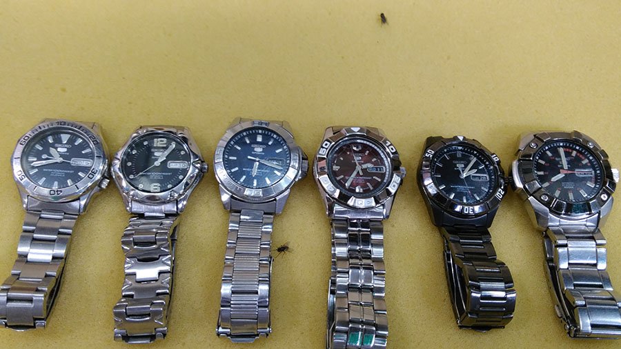 CrisselAntiques's tweet image. @WristwatchWorld The biggest collections of seiko 5 wathes,407 + watches