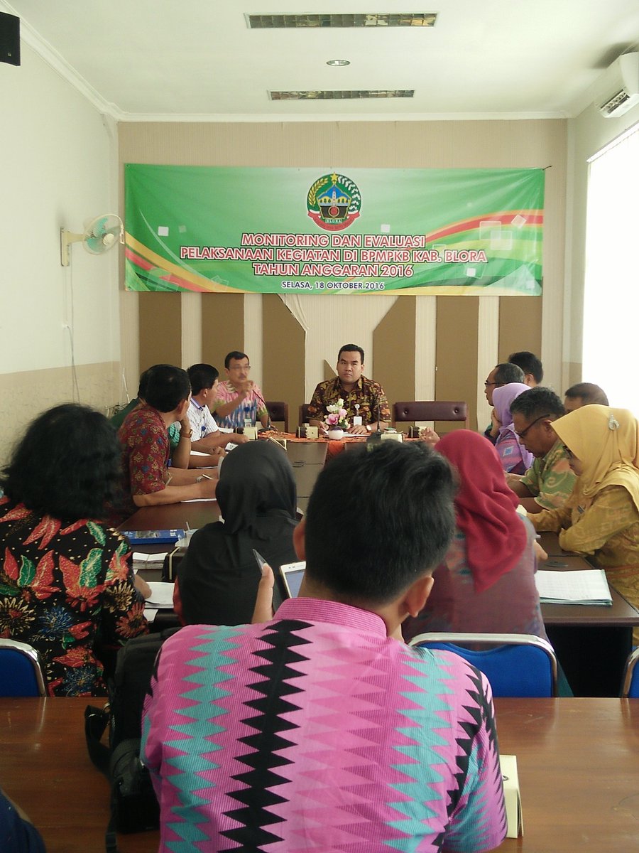 Monitoring dan Evaluasi pelaksanaan kegiatan di BPMPKB Kab.Blora TH 2016
terimakasih atas kedatangannya pak Wabup @SahabatRohman beserta tim