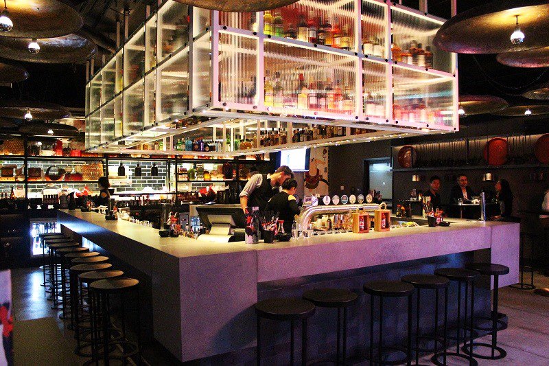 One of the best things about #Melbourne's #bar scene is all the cool #interiors, like this one at Hot Sauce Laneway Bar, at @QT_Hotels