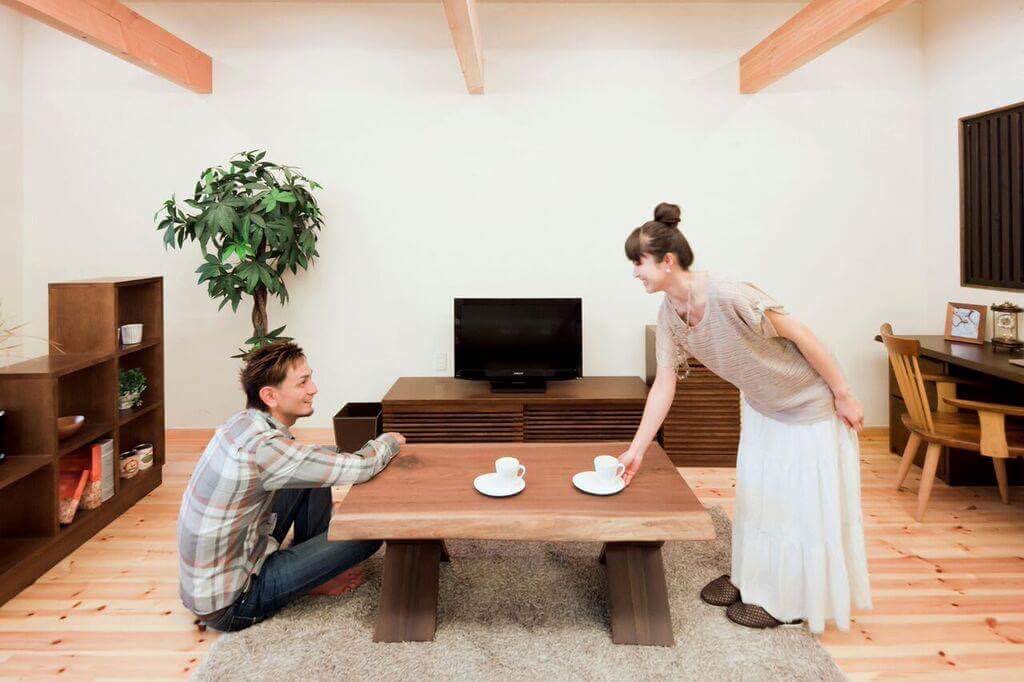 無垢材ダイニングテーブル （葉山ガーデン） HAYAMA GARDEN(葉山ガーデン)で取り扱われていた無垢材ダイニング