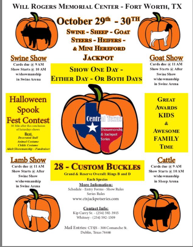 CTXJackpot's tweet photo. Early Entry Deadline: October 21st. More information @ https://t.co/aooTzce2Qt https://t.co/lZWN1OlHcY