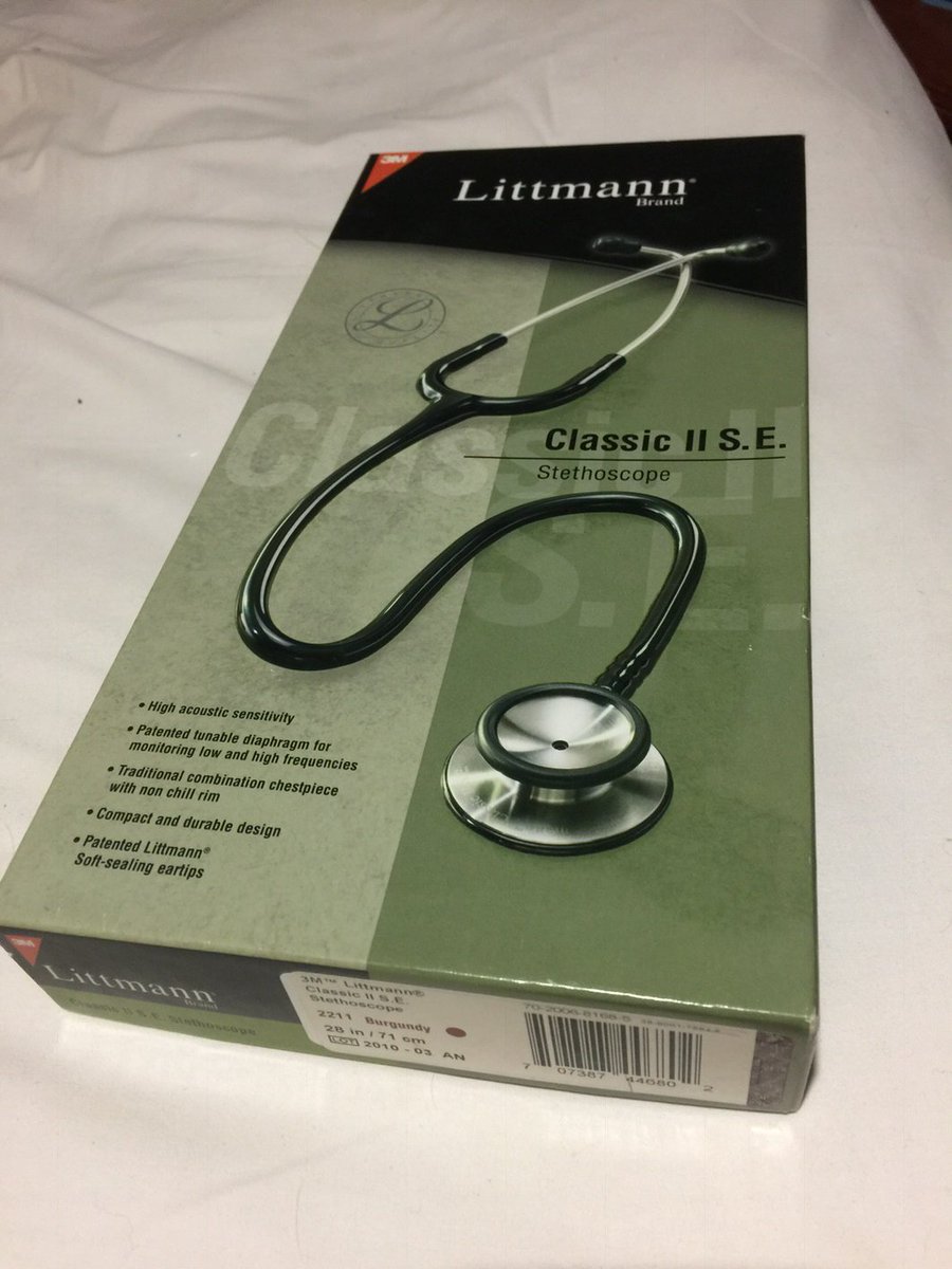 Adriano0o0's tweet photo. I like it! "Estetoscopio Littmann Classic II S.E. " on #wallapop https://t.co/nQqq9jpB6o https://t.co/ZFdlKdKsfh