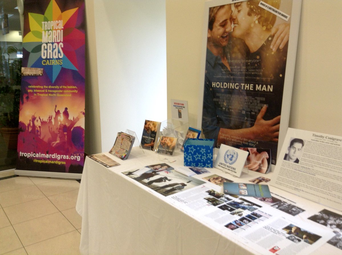 Great support by @councilcairns <a href="/BobManningMayor/">Bob Manning Mayor</a> #CrLindaCooper @LibrariesCairns 4 #Cairns <a href="/tropicalmardi/">tropicalmardigras</a>
Look: A #RainbowCrossing
#localgov