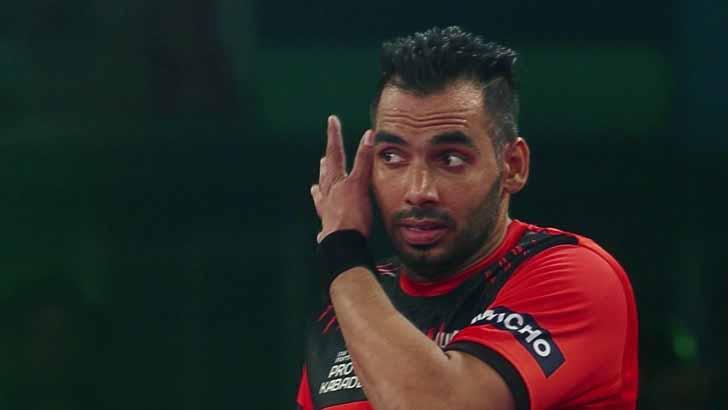 SportDuniaa's tweet photo. #Indiankabaddi captain #AnupKumar on trashed media reports  about his imminent retirement from the international arena after the #WorldCup https://t.co/54VYR4zrEv