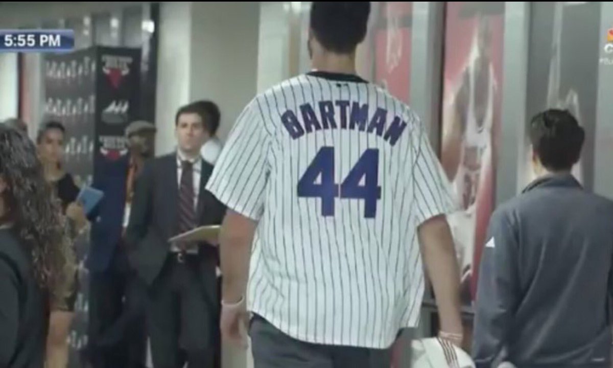 Any thoughts on Frank Kaminsky's Cub jersey? #cubs