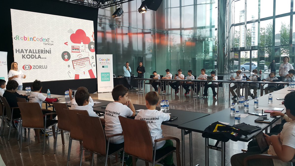 igamzeaydin's tweet image. Kodlama etkinligine başlıyoruz. Emegi geçen herkese teşekkürler. #EuropeCodeWeek #EUcode  @robincodeorg