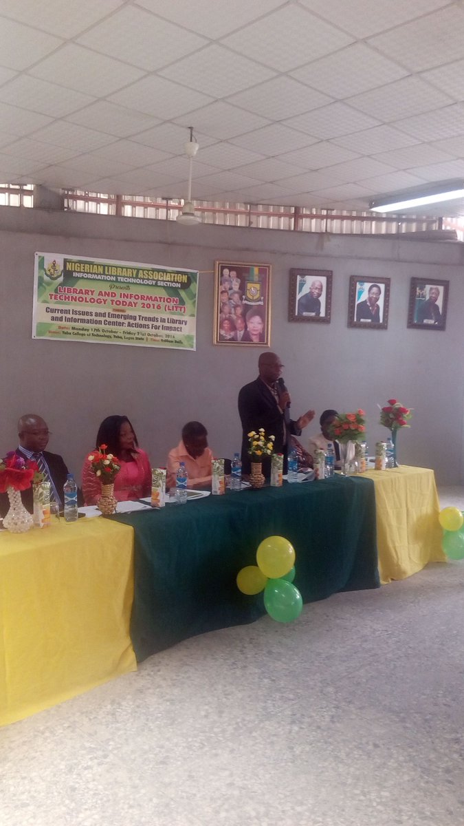 VictorEjechi's tweet photo. keynote address by Mr. Adeyinka Sorungbe asst Dir. ICT,rep. Com for science and technology. Lagos #LITTWorkShop2016 https://t.co/y07rZkoKBf