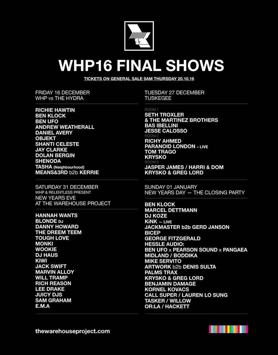 VIVAEms's tweet photo. So excited about playing on #NewYearsEve at the best club in the world @WHP_Mcr #warehouseproject #StoreSt thank you @vitalmanagement 👯🎉🎉🎉 https://t.co/5A8ksLSqKV