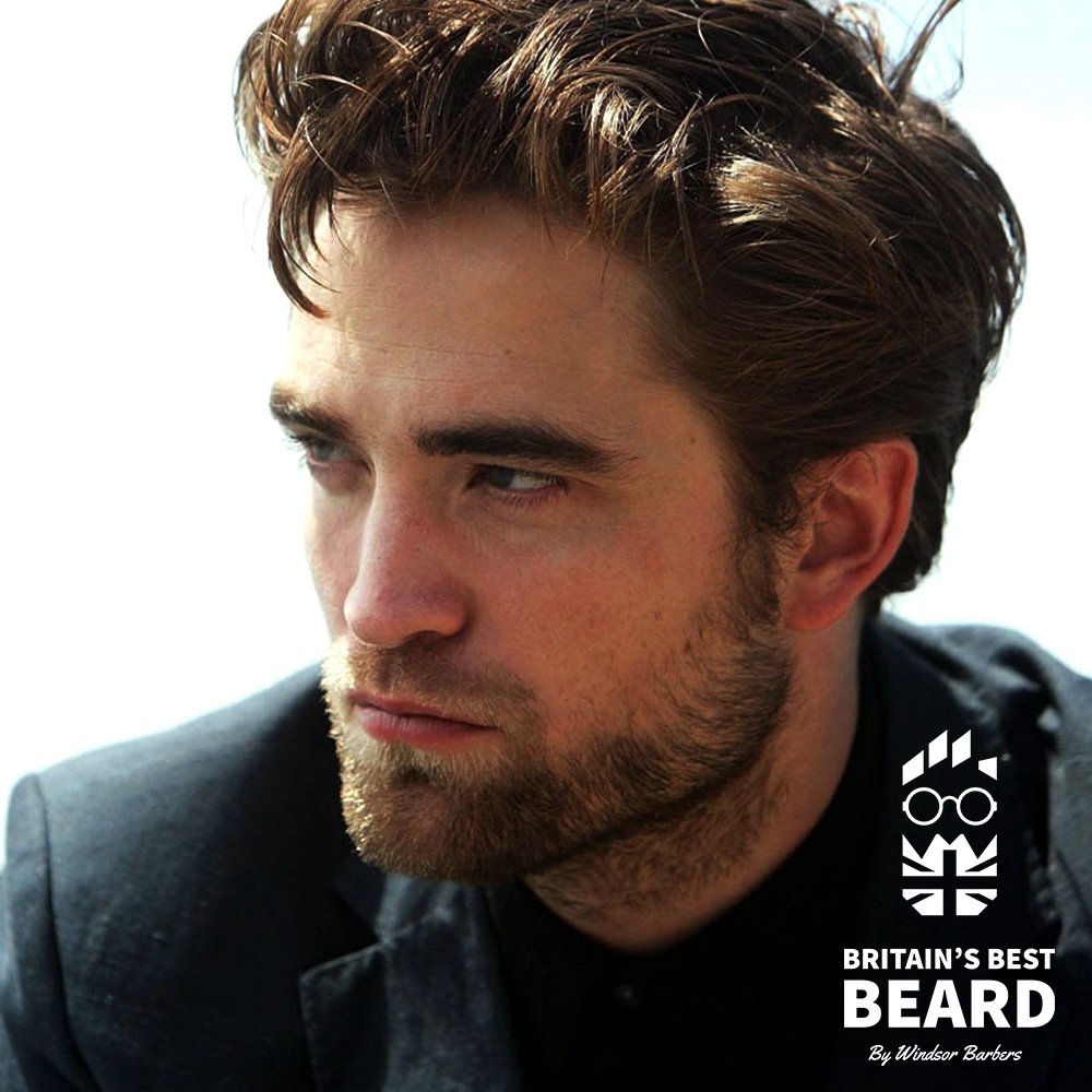 windsorbarbers's tweet photo. Robert Pattinson's neatly groomed beard makes it onto our #BritainsBestBeard list this week! Make sure you tag us in your #beardpics https://t.co/d1ZNOUkhx7