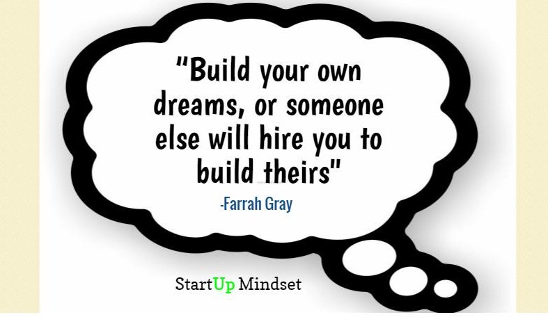 StartUpMindset's tweet image. &quot;Build your own dreams, or someone else...&quot;